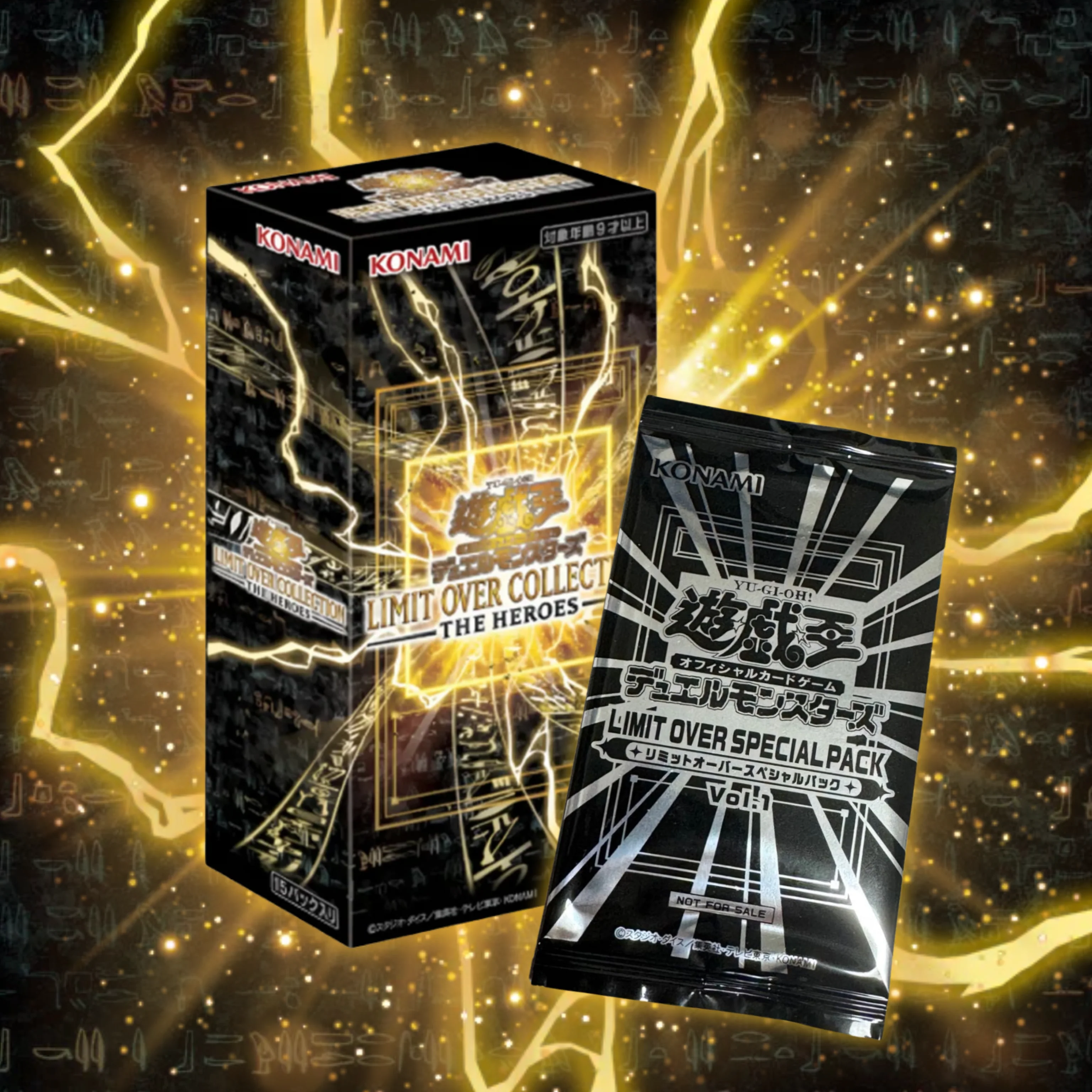 Yu-Gi-Oh! OCG Limit Over Collection Heroes vs Rivals Set - Image 3